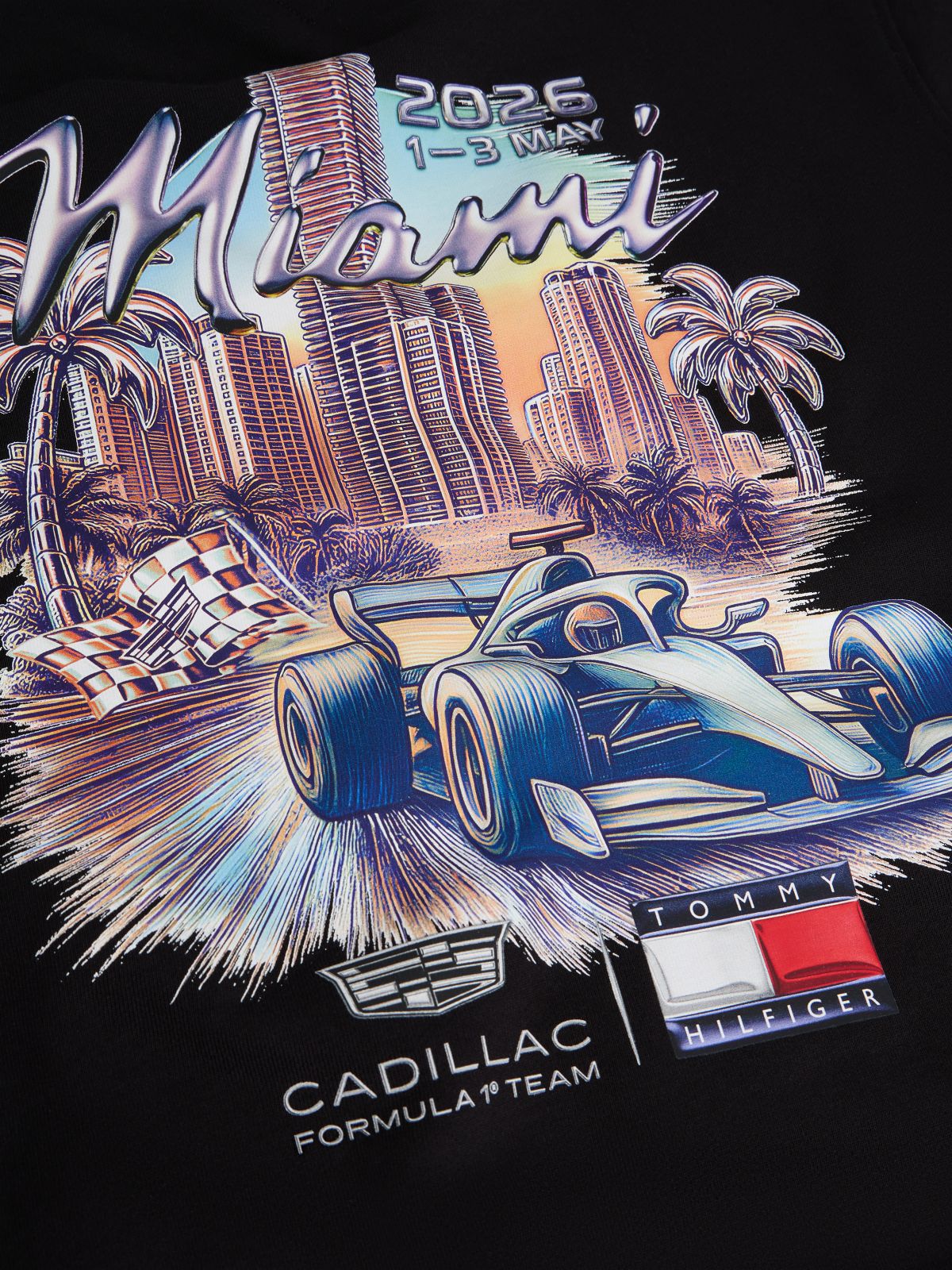 TH x Cadillac Formula 1® Team Miami Hoody — Black