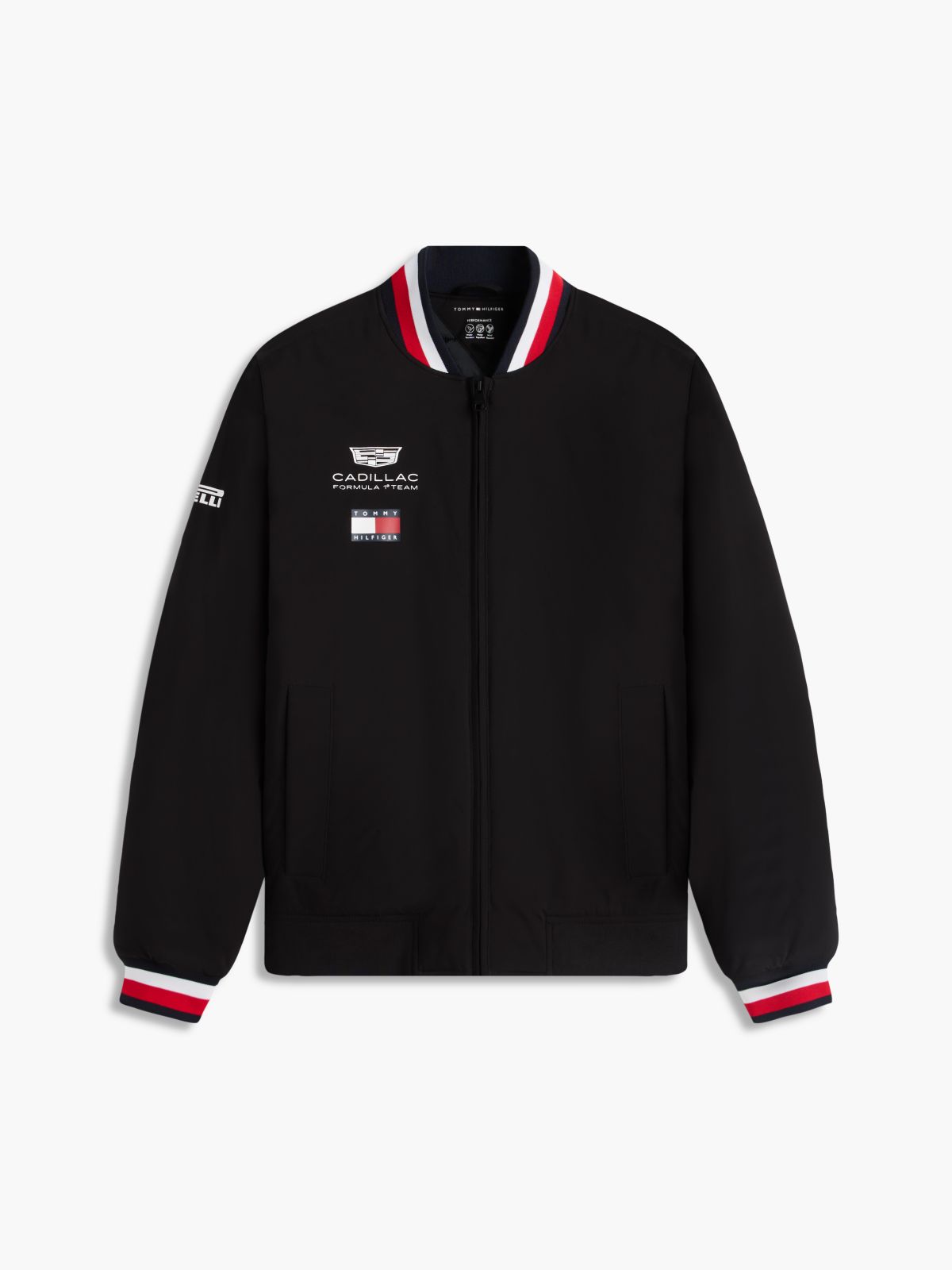 TH x Cadillac Formula 1® Team Varsity Jacket — Black