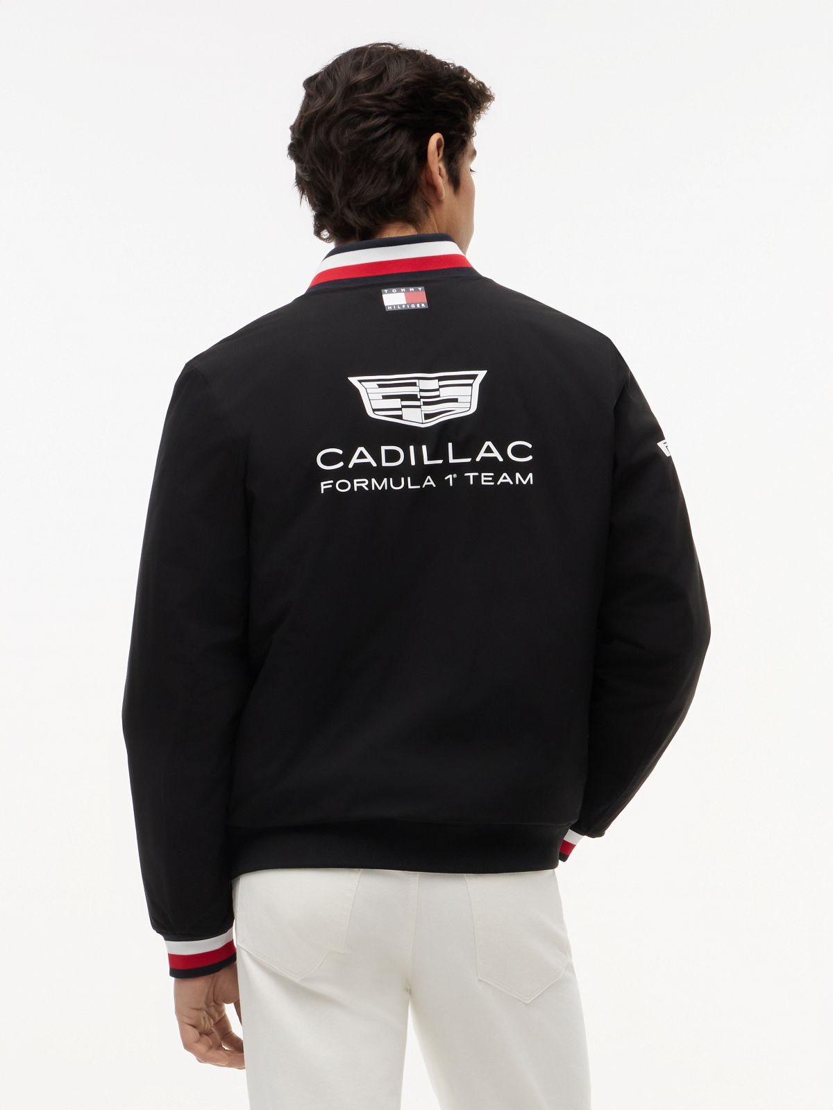 TH x Cadillac Formula 1® Team Varsity Jacket — Black