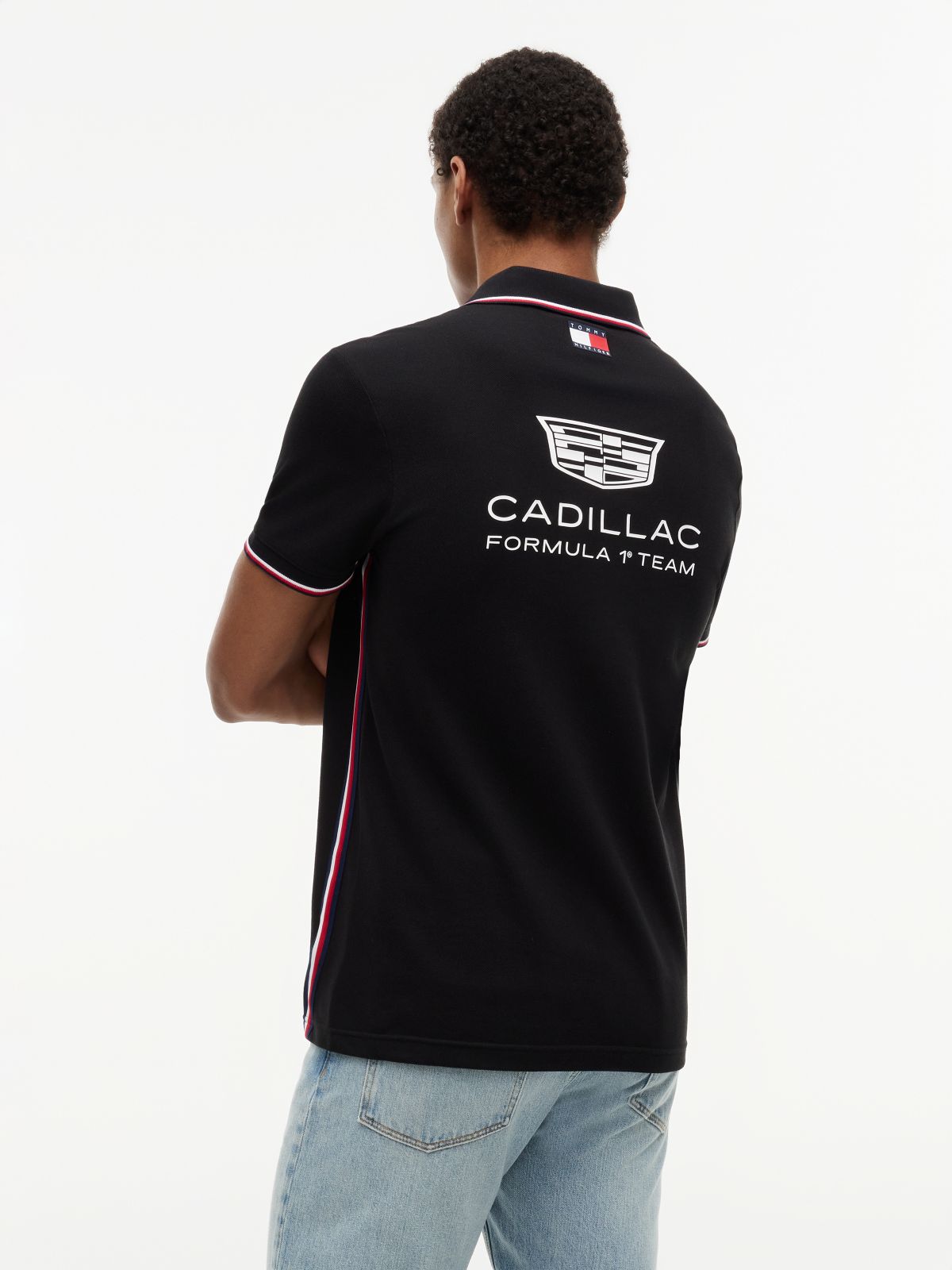 TH x Cadillac Formula 1® Team Polo Shirt — Black
