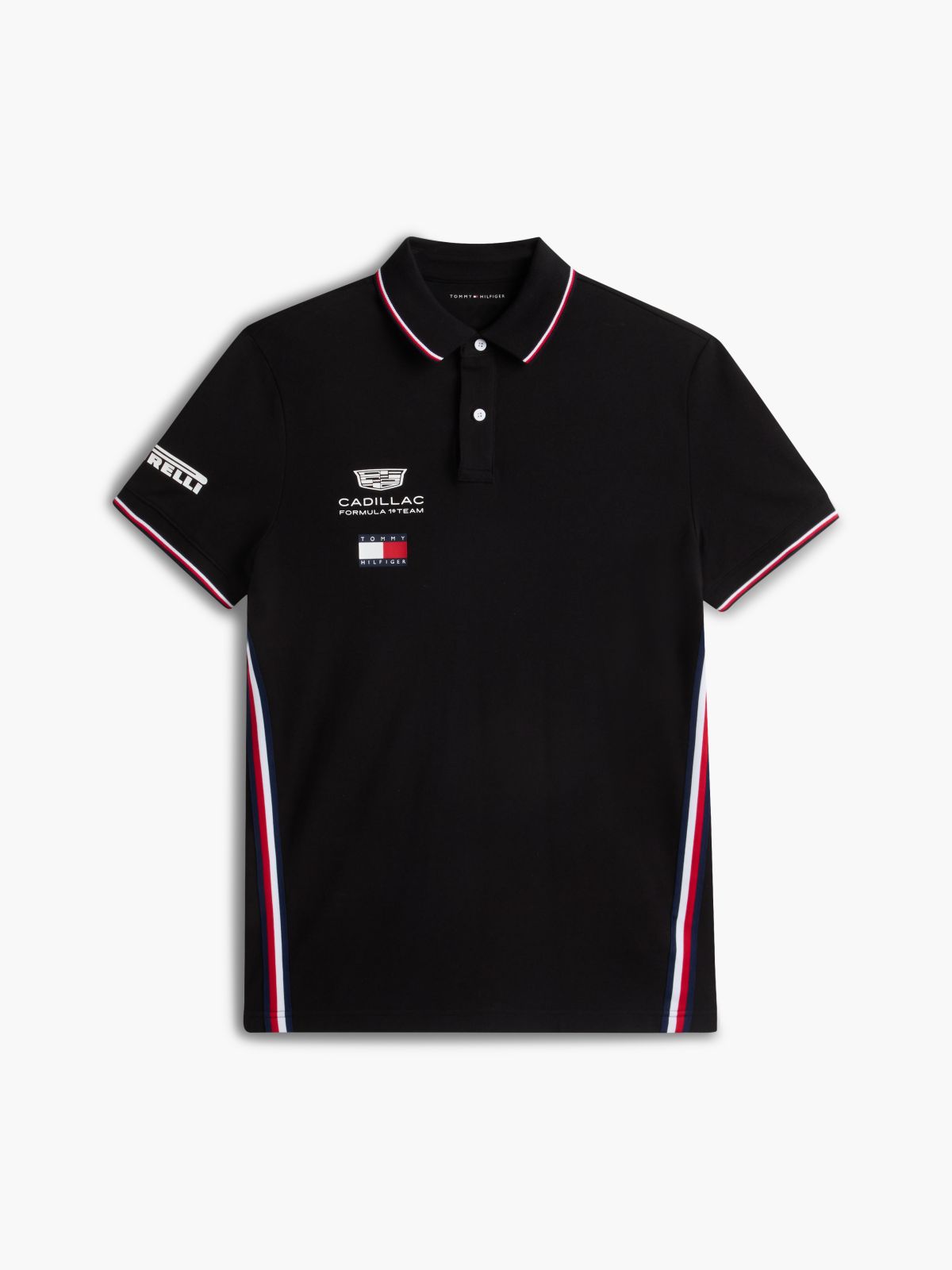 TH x Cadillac Formula 1® Team Polo Shirt — Black