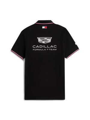 polo th x cadillac formula 1® team noir pour adultes genre inclusif tommy hilfiger