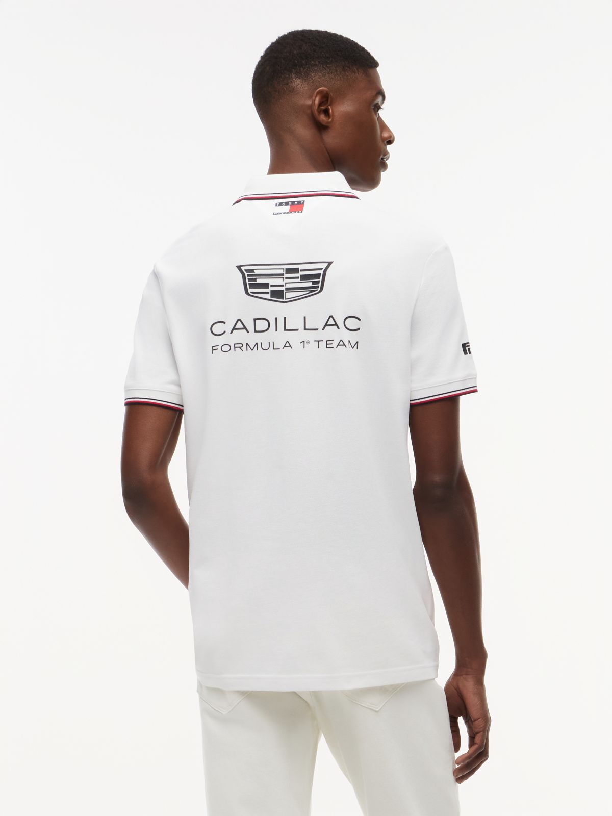TH x Cadillac Formula 1® Team Polo Shirt — White