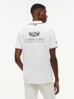 TH x Cadillac Formula 1® Team Polo Shirt — White 4