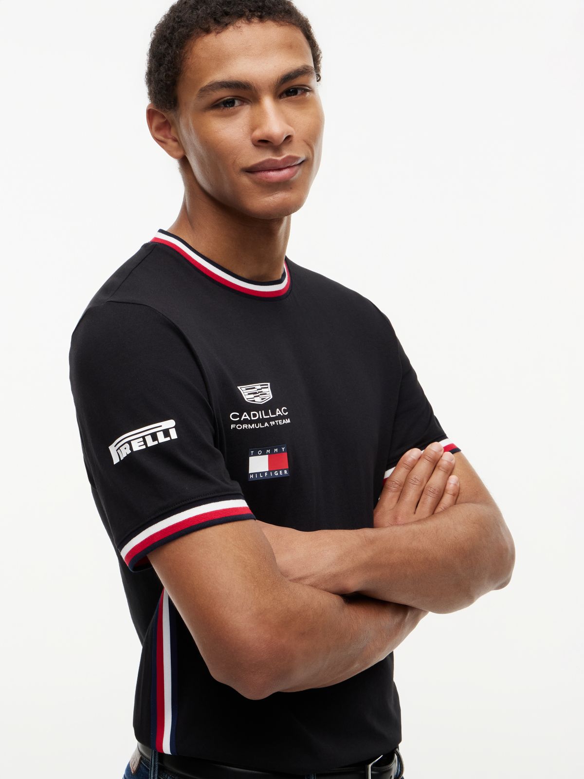 TH x Cadillac Formula 1® Team T-Shirt — Black