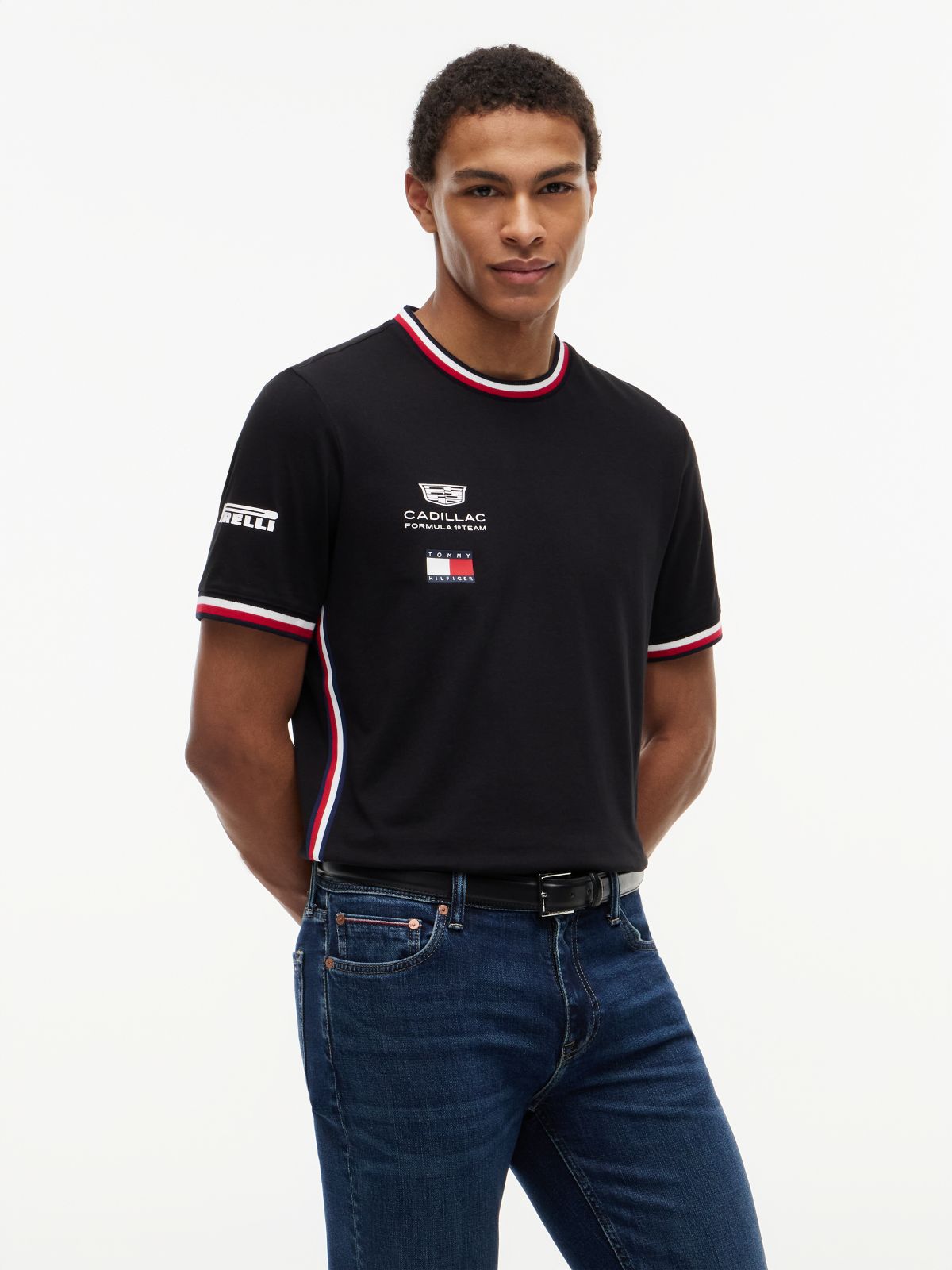 TH x Cadillac Formula 1® Team T-Shirt — Black