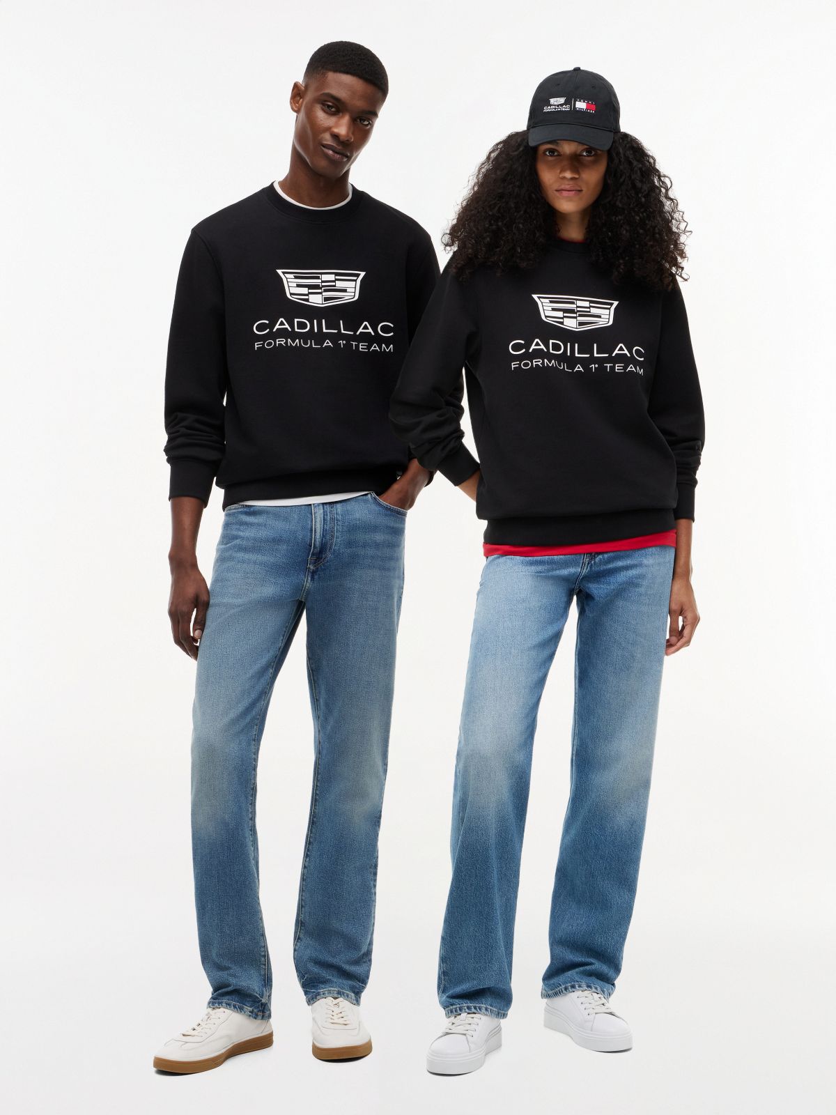 TH x Cadillac Formula 1® Team Logo Sweatshirt — Black
