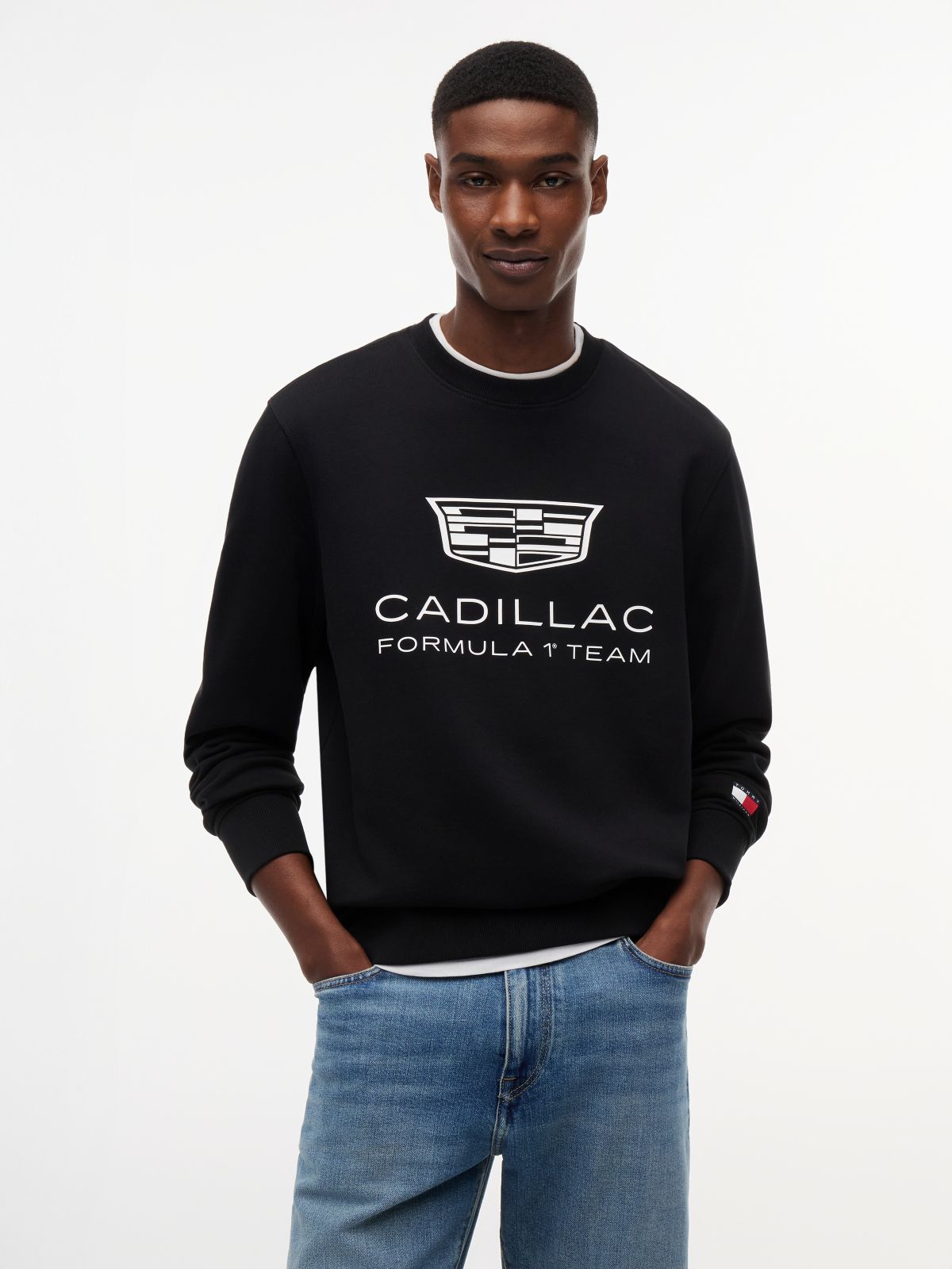 TH x Cadillac Formula 1® Team Logo Sweatshirt — Black