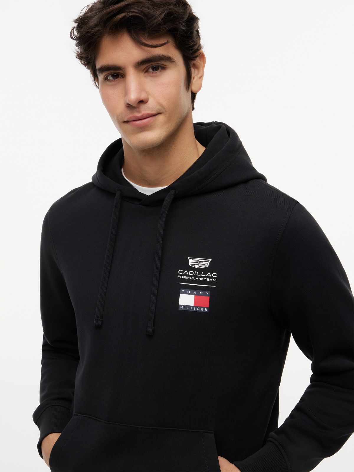 TH x Cadillac Formula 1® Team Logo Hoody — Black