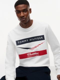 TH x Cadillac Formula 1® Team Chevron Sweatshirt — White 3