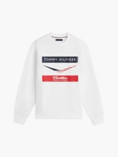 TH x Cadillac Formula 1® Team Chevron Sweatshirt — White 5