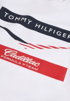 white th x cadillac formula 1® team chevron sweatshirt for adults gender inclusive tommy hilfiger