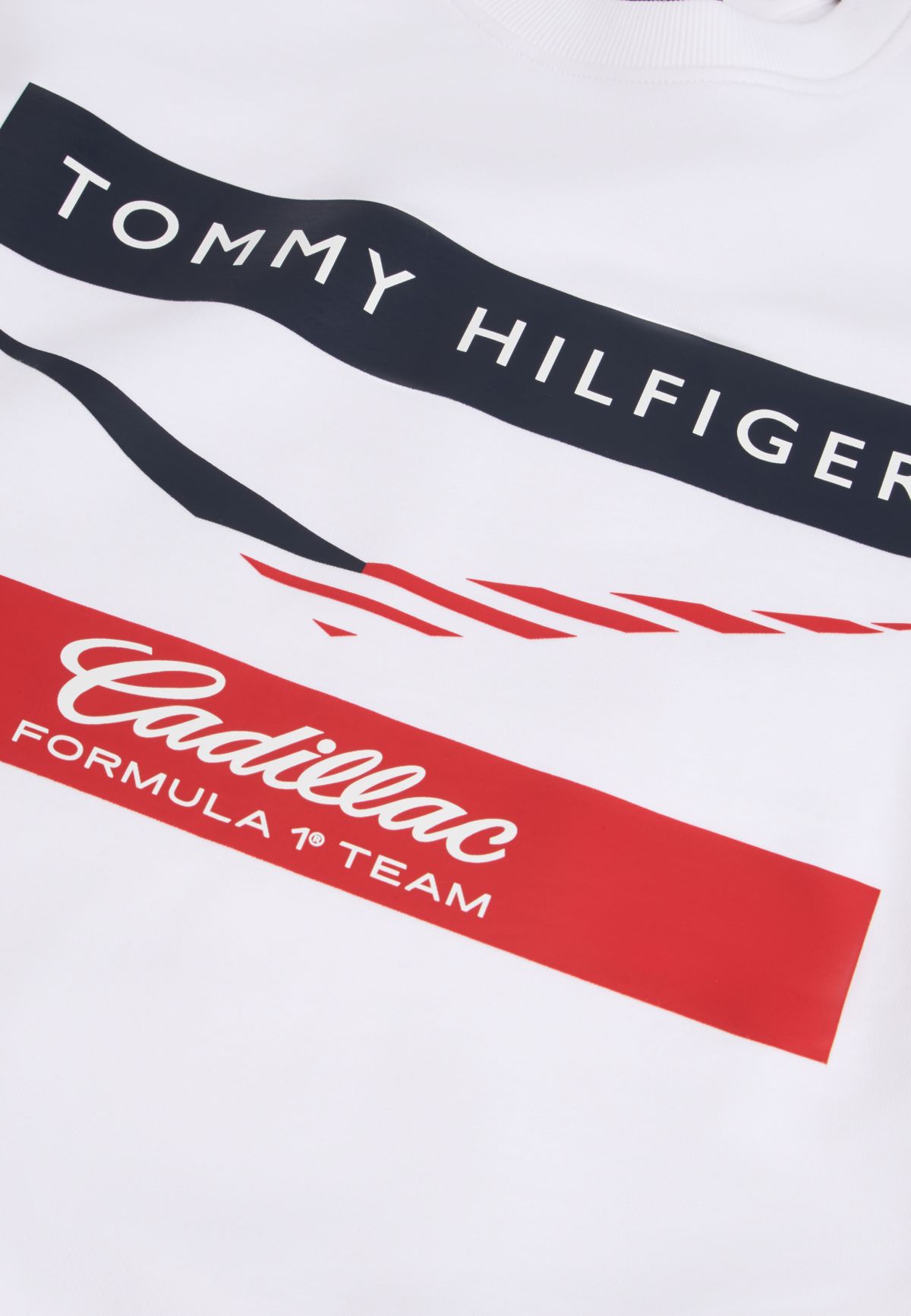 TH x Cadillac Formula 1® Team Chevron Sweatshirt — White