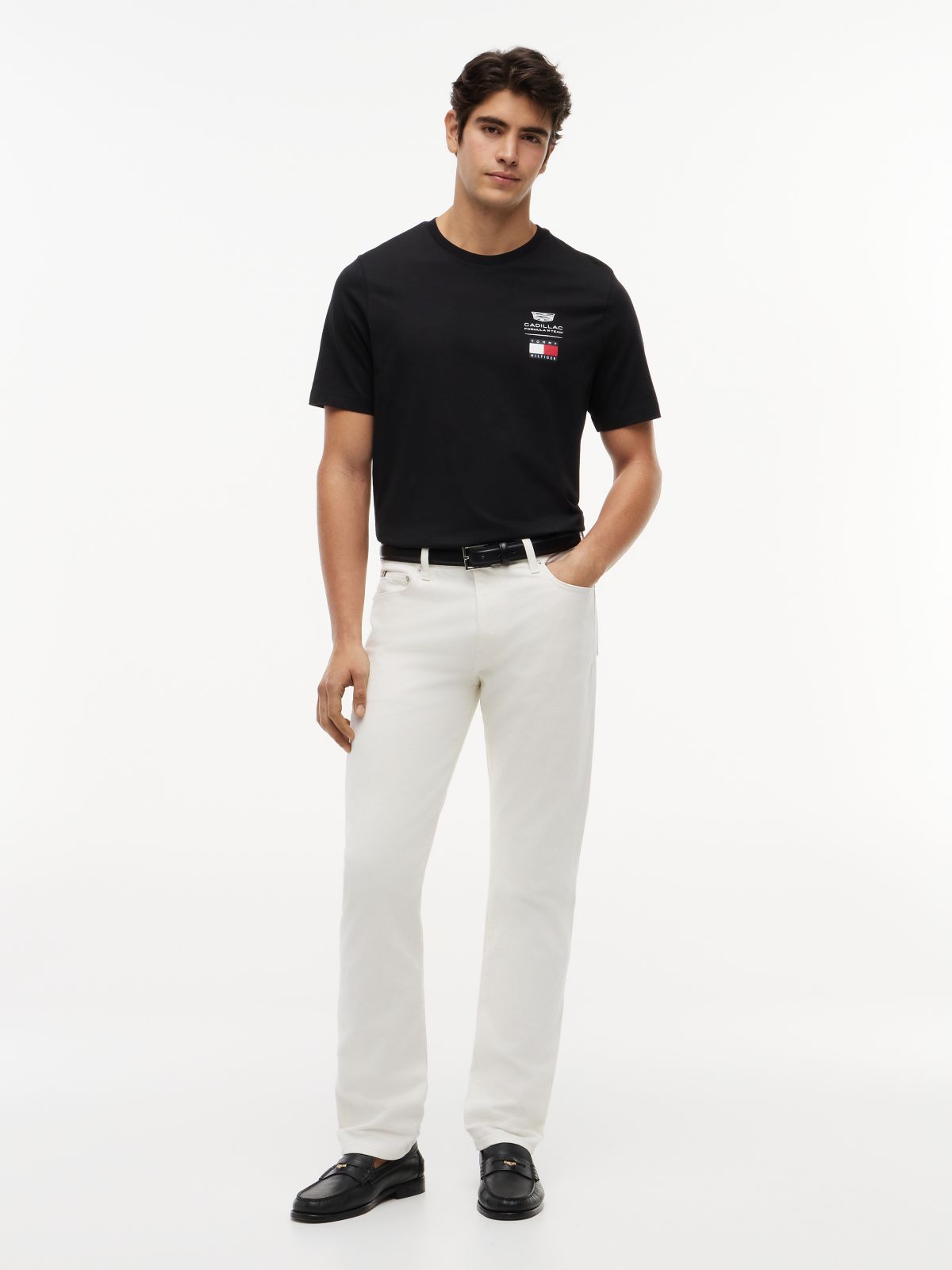 TH x Cadillac Formula 1® Team Logo T-Shirt — Black