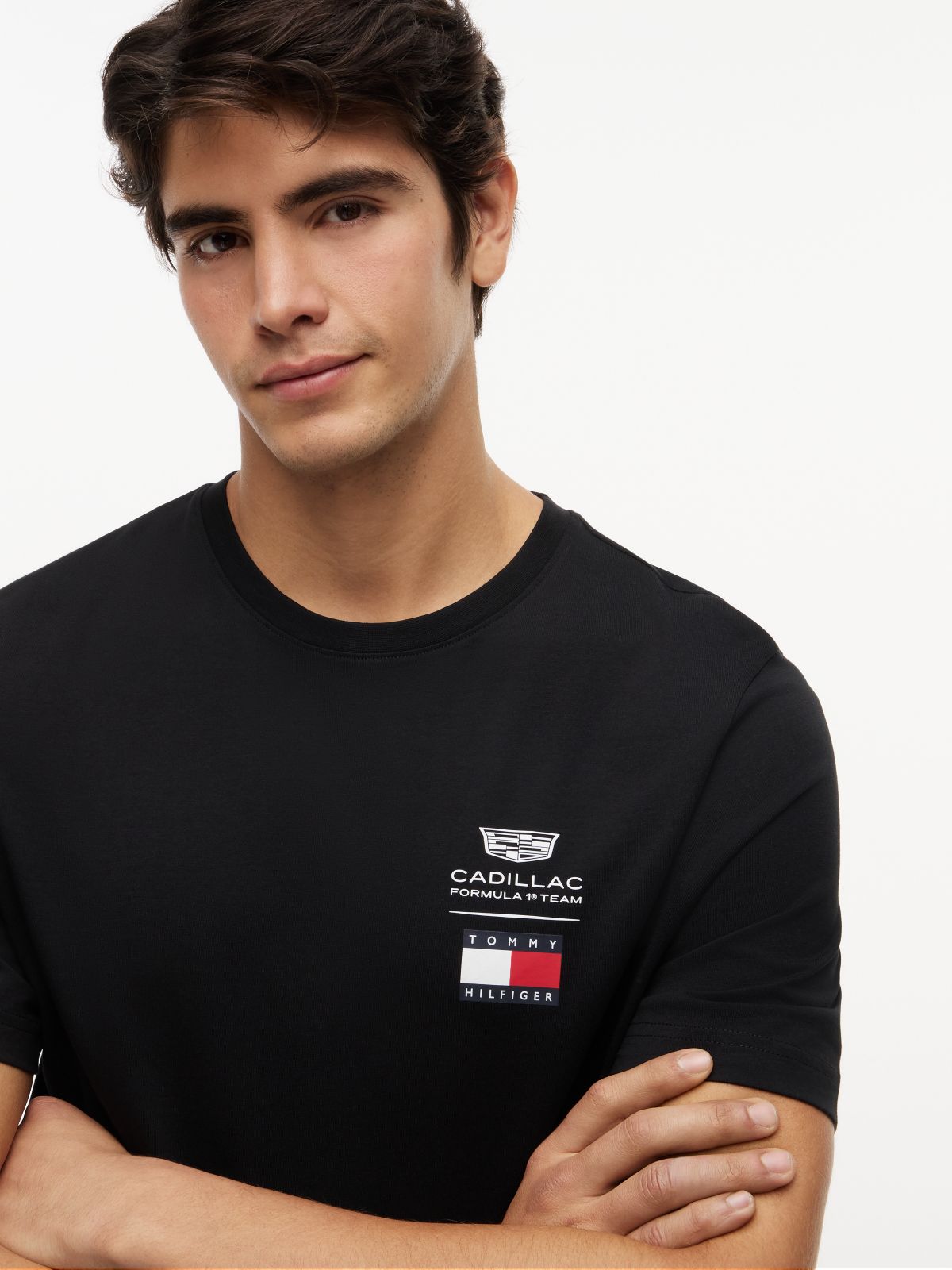 TH x Cadillac Formula 1® Team Logo T-Shirt — Black