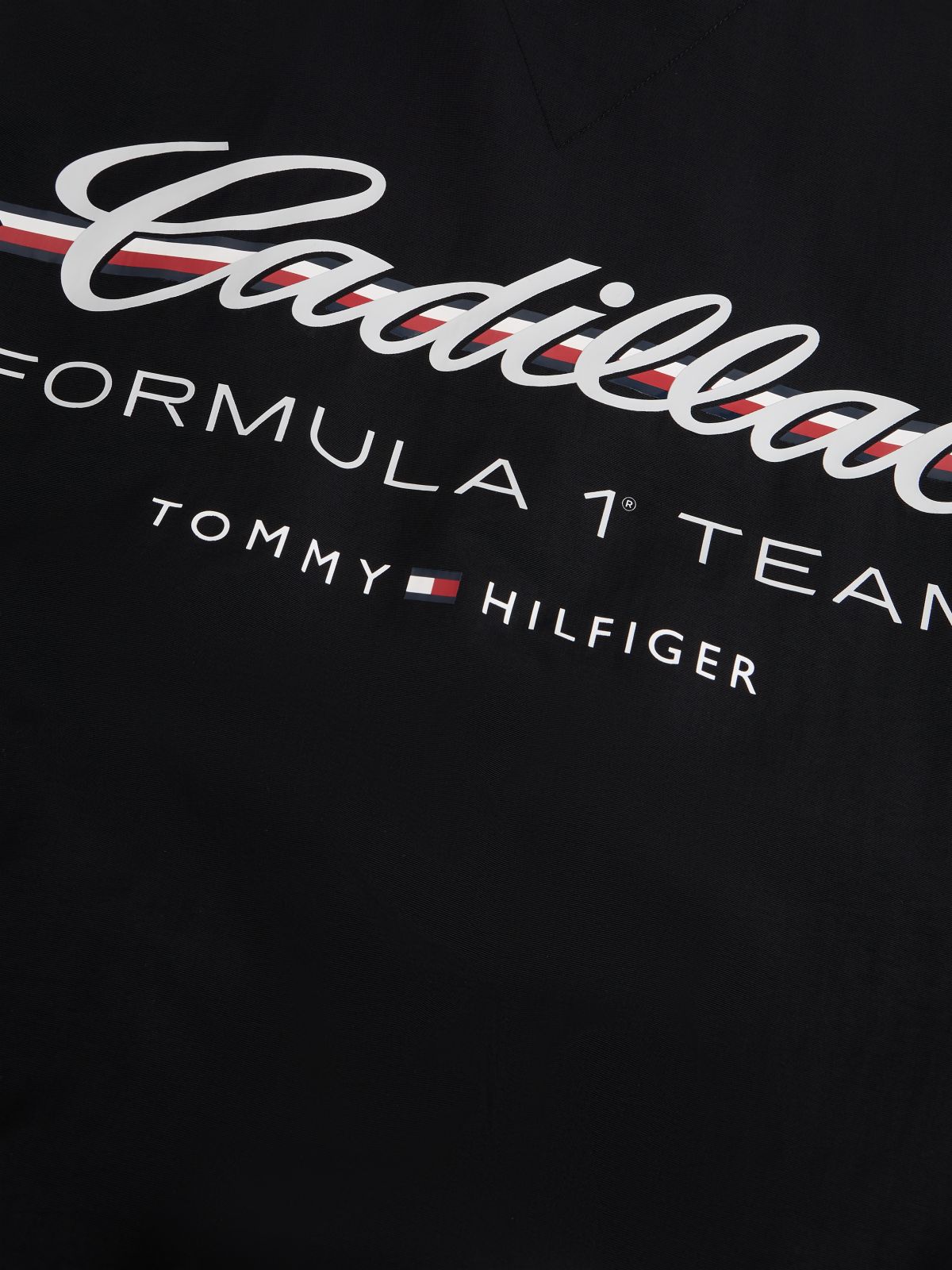 TH x Cadillac Formula 1® Team Back Logo Varsity Jacket — Black
