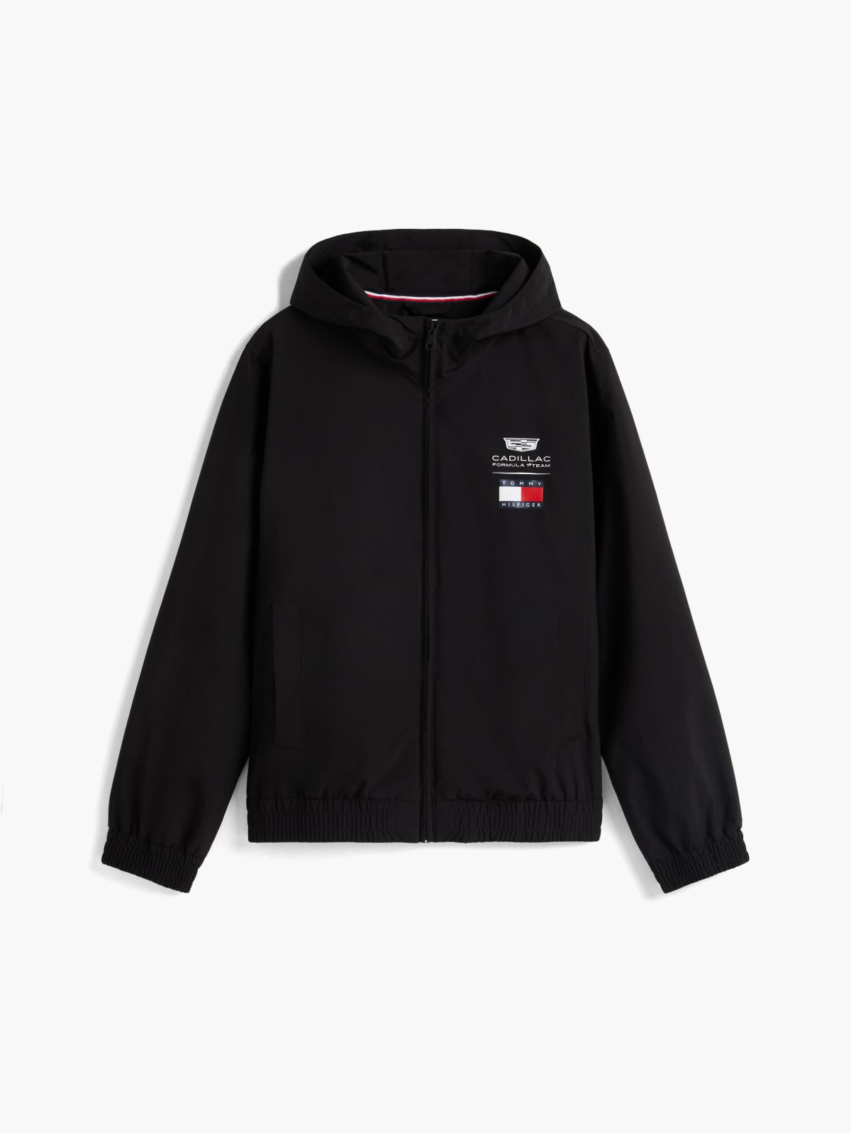 TH x Cadillac Formula 1® Team Hooded Windbreaker — Black