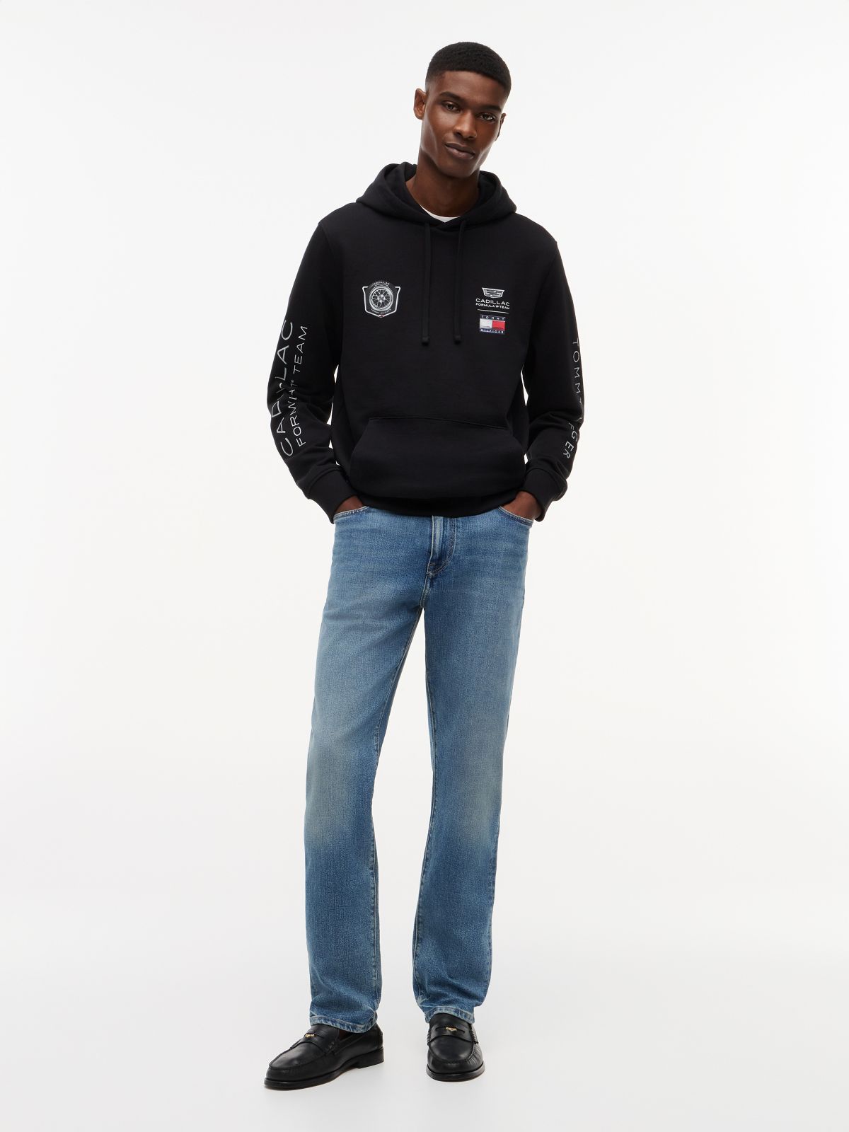 TH x Cadillac Formula 1® Team Graphic Hoody — Black