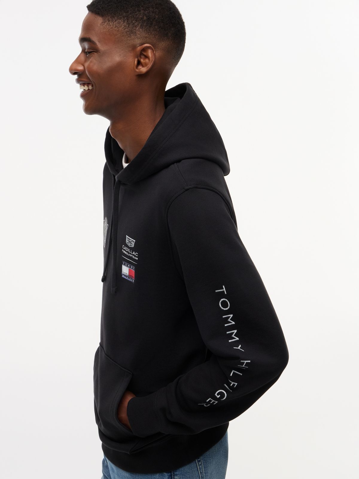 TH x Cadillac Formula 1® Team Graphic Hoody — Black