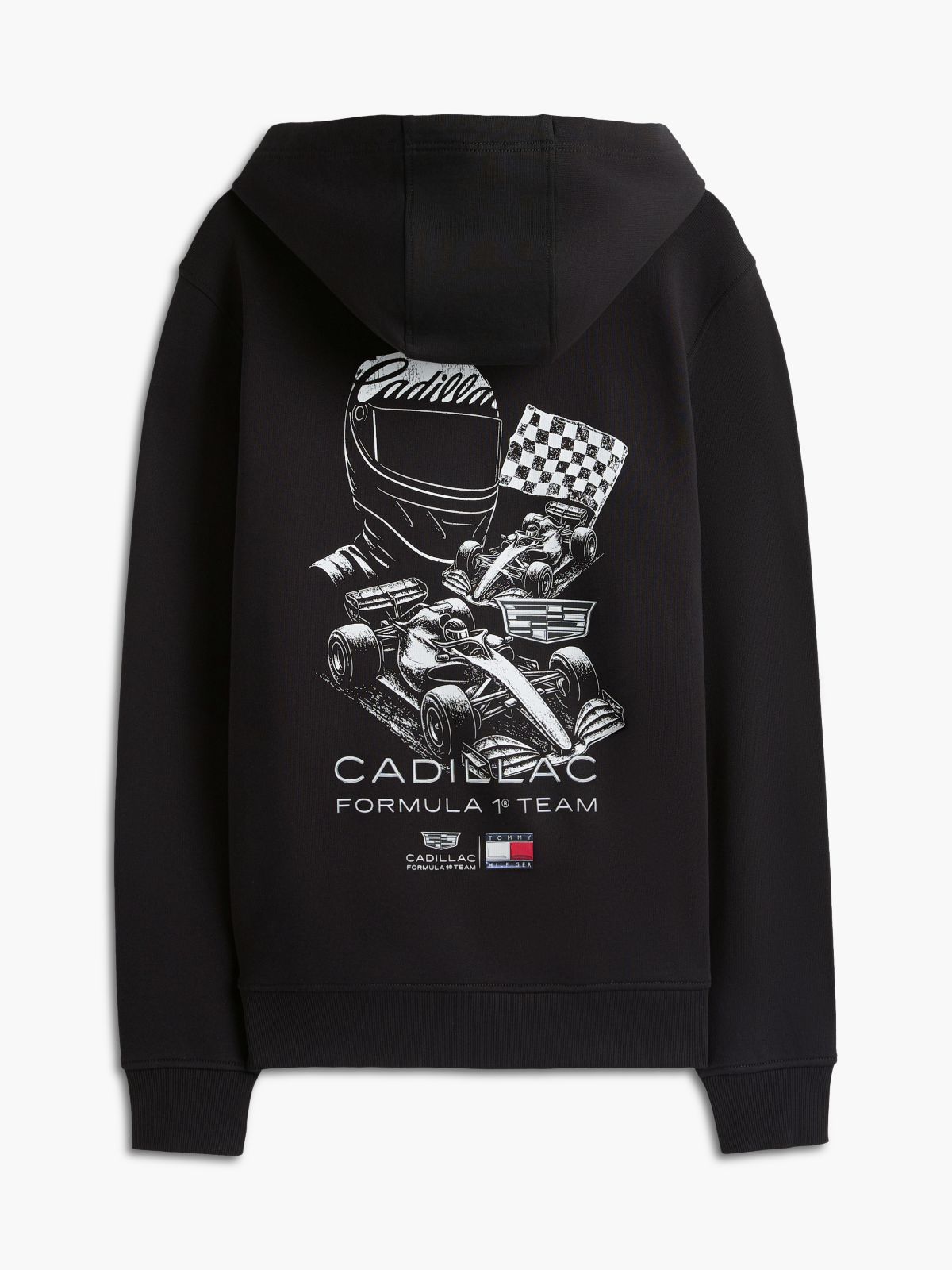 TH x Cadillac Formula 1® Team Graphic Hoody — Black