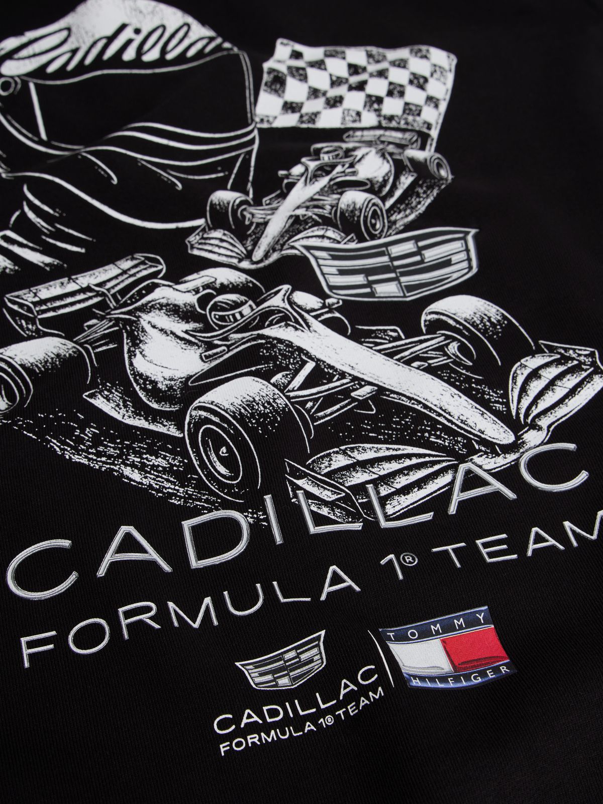 TH x Cadillac Formula 1® Team Graphic Hoody — Black