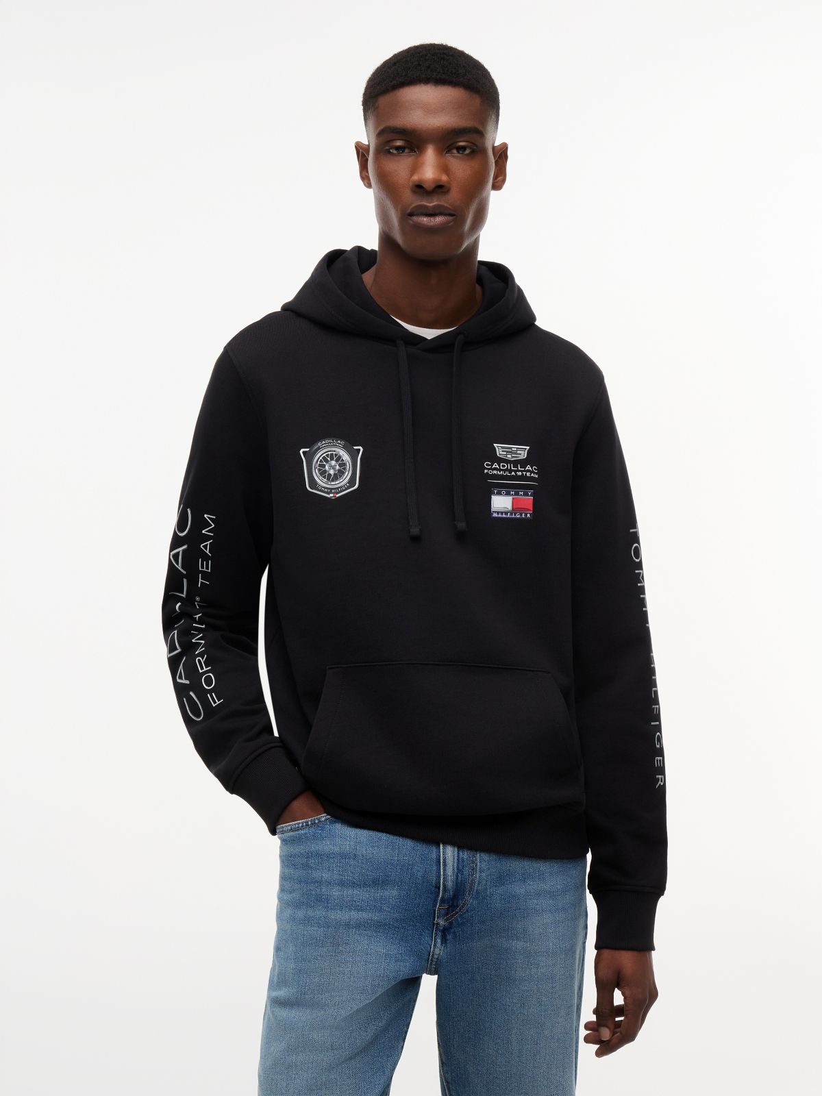 TH x Cadillac Formula 1® Team Graphic Hoody — Black