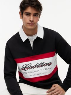 TH x Cadillac Formula 1® Team Logo Rugby Shirt — Black 3