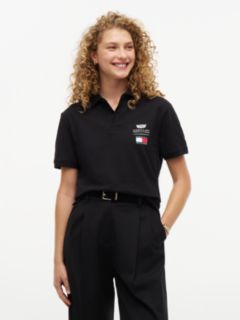 TH x Cadillac Formula 1® Team Logo Polo Shirt — Black 2