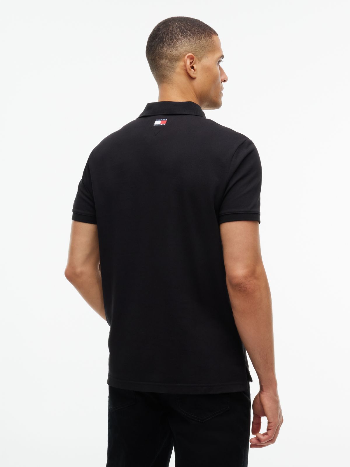 TH x Cadillac Formula 1® Team Logo Polo Shirt — Black