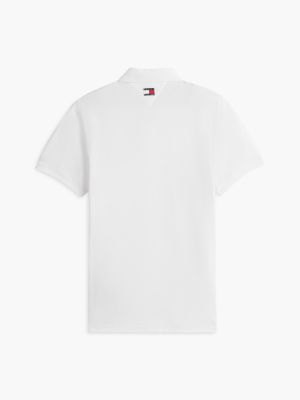 white th x cadillac formula 1® team logo polo shirt for adults gender inclusive tommy hilfiger