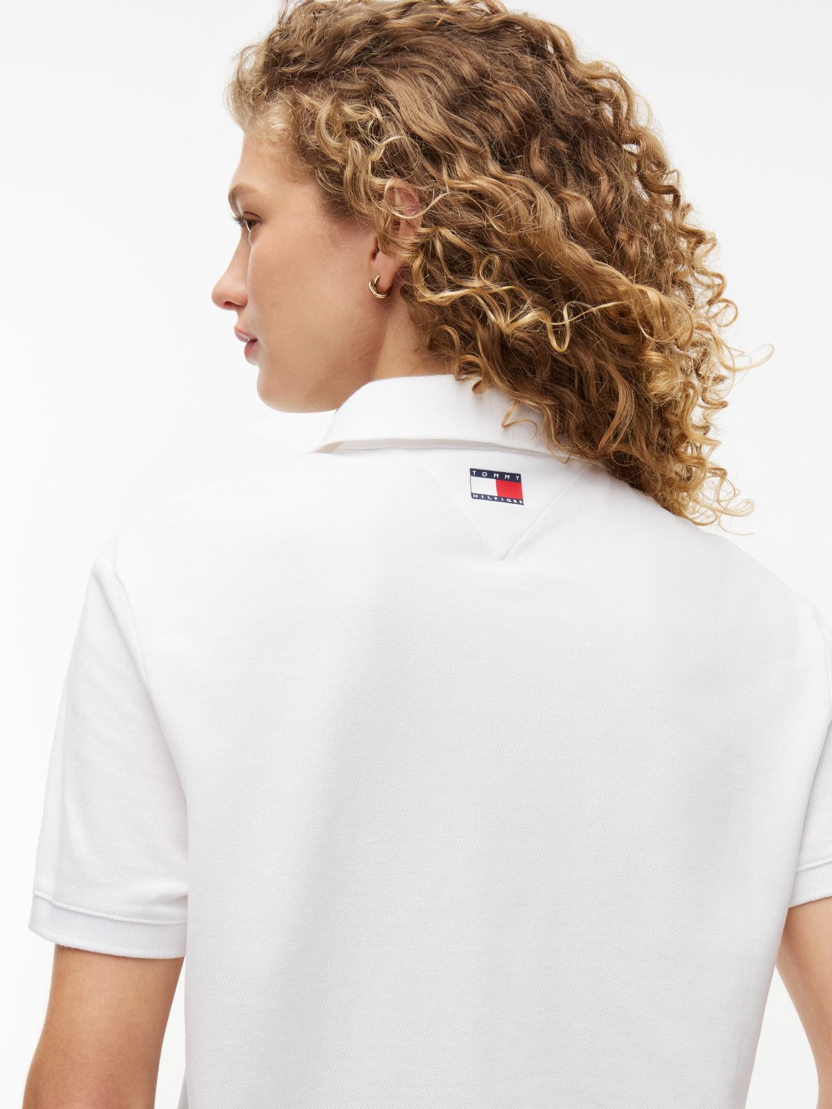 TH x Cadillac Formula 1® Team Logo Polo Shirt — White