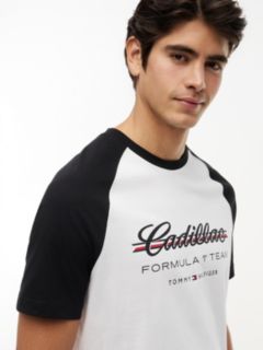 TH x Cadillac Formula 1® Team Logo Raglan T-Shirt — White 3