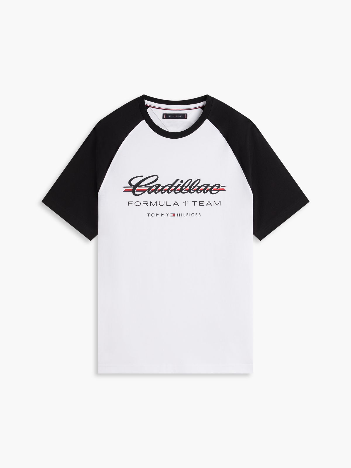TH x Cadillac Formula 1® Team Logo Raglan T-Shirt — White