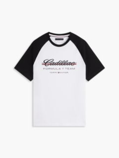 TH x Cadillac Formula 1® Team Logo Raglan T-Shirt — White 5