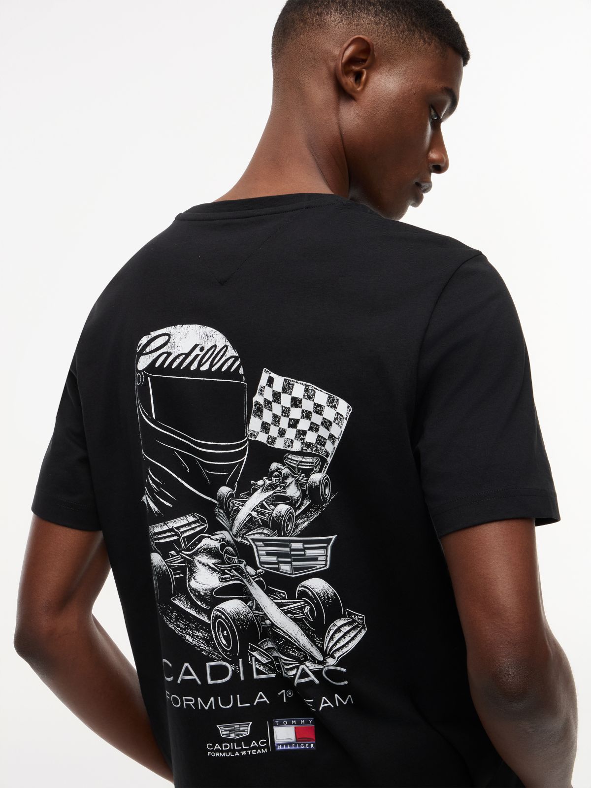 TH x Cadillac Formula 1® Team Back Graphic T-Shirt — Black