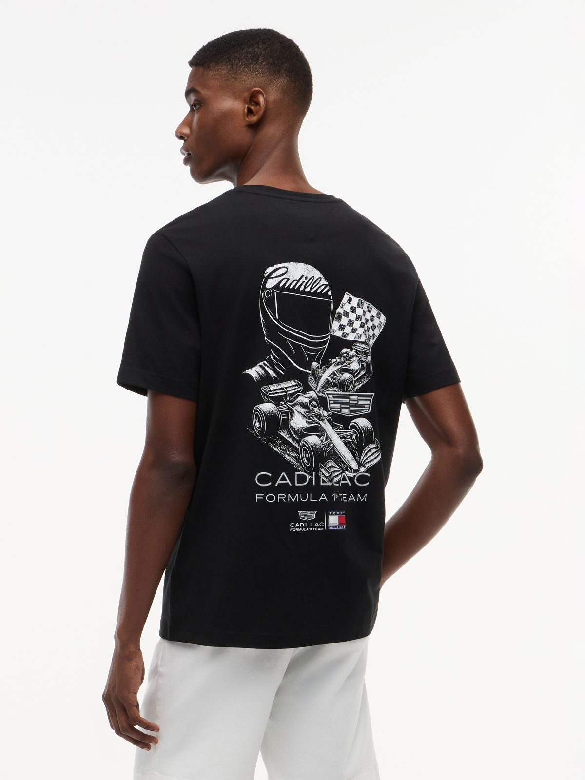 TH x Cadillac Formula 1® Team Back Graphic T-Shirt — Black