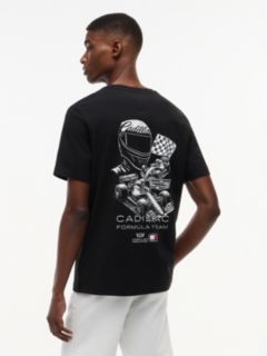 TH x Cadillac Formula 1® Team Back Graphic T-Shirt — Black 5