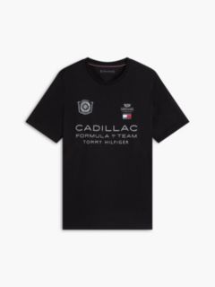 TH x Cadillac Formula 1® Team Back Graphic T-Shirt — Black 6