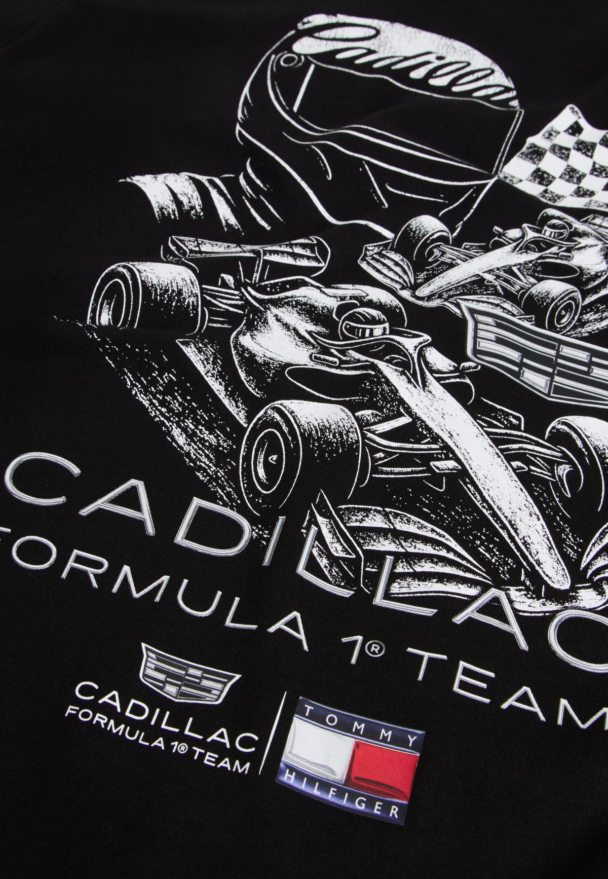 TH x Cadillac Formula 1® Team Back Graphic T-Shirt — Black
