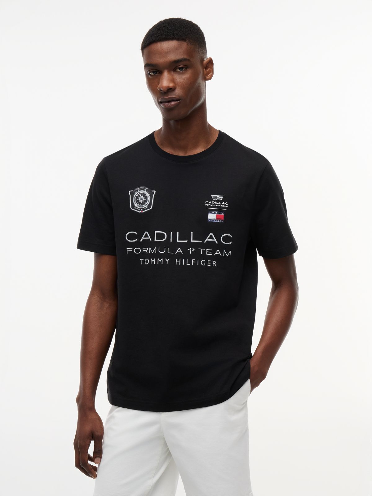 TH x Cadillac Formula 1® Team Back Graphic T-Shirt — Black