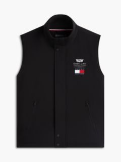 TH x Cadillac Formula 1® Team Logo Funnel Neck Gilet — Black 5