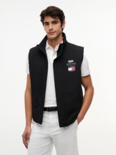 TH x Cadillac Formula 1® Team Logo Funnel Neck Gilet — Black 1
