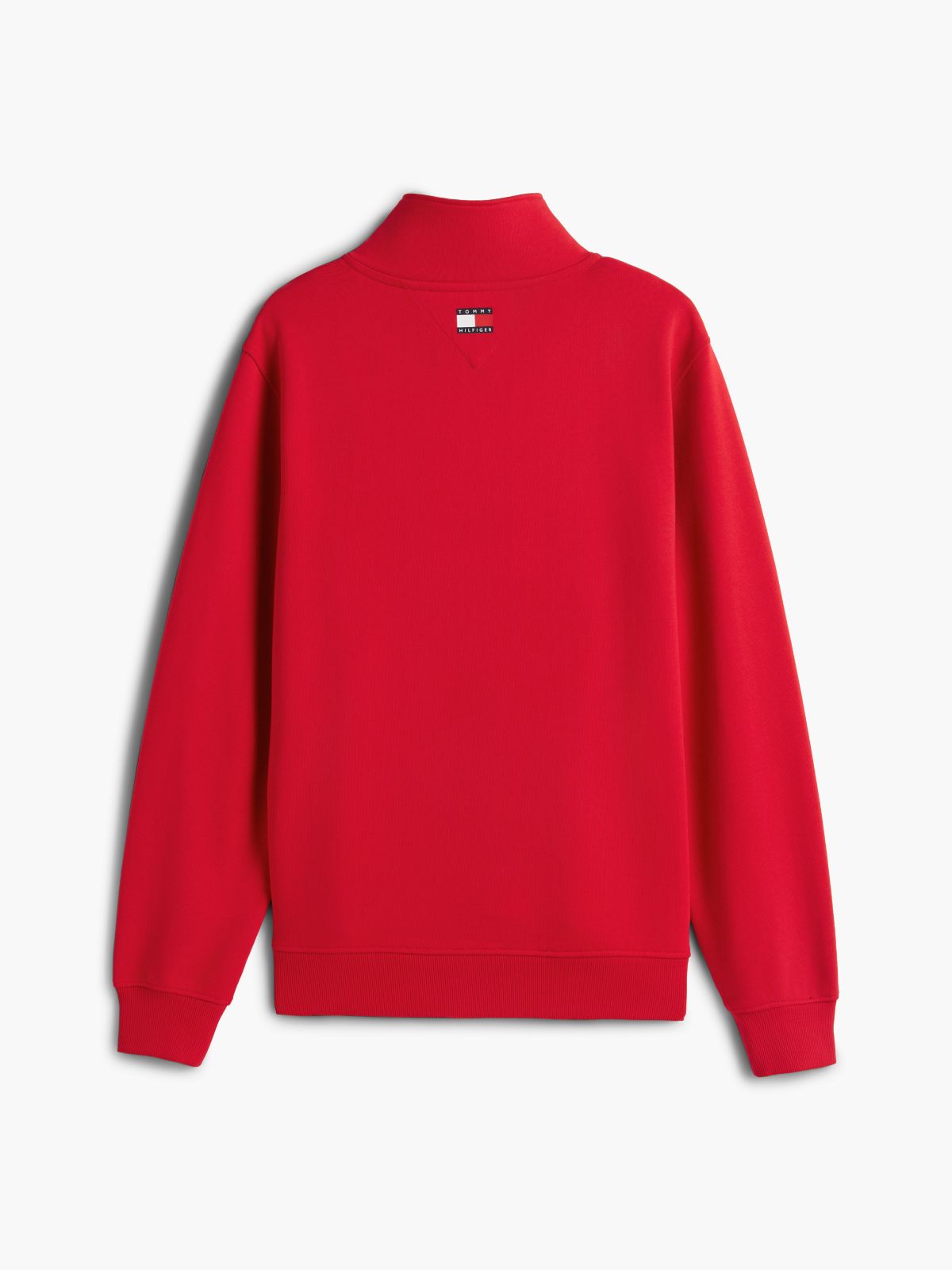 TH x Cadillac Formula 1® Team Back Graphic Half-Zip Sweatshirt — Red