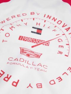 TH x Cadillac Formula 1® Team Back Graphic Raglan T-Shirt — White 8