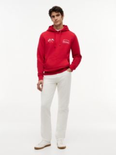 TH x Cadillac Formula 1® Team Back Graphic Hoody — Red 2