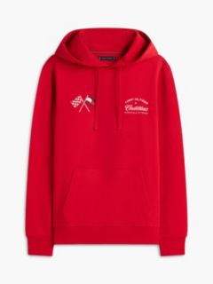 TH x Cadillac Formula 1® Team Back Graphic Hoody — Red 5