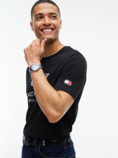 TH x Cadillac Formula 1® Team Shield Logo T-Shirt — Black 5