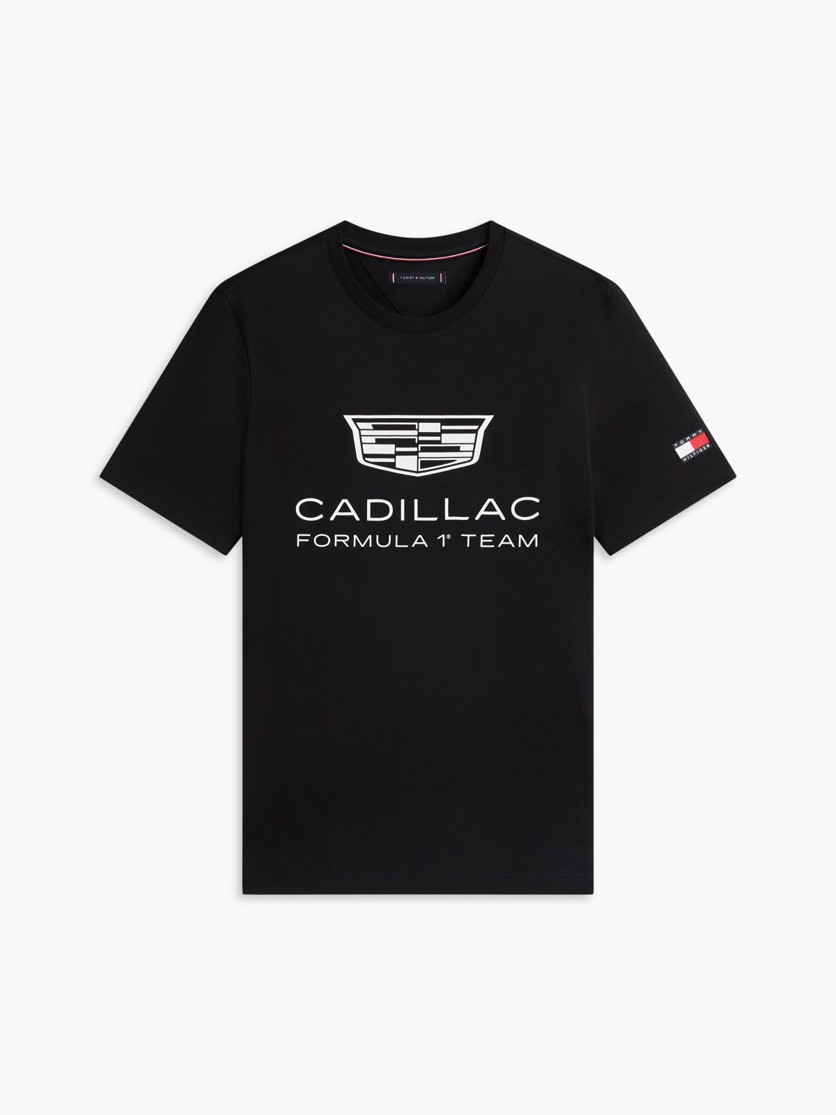 TH x Cadillac Formula 1® Team Shield Logo T-Shirt — Black