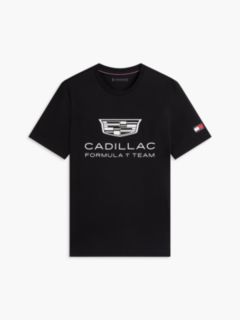 TH x Cadillac Formula 1® Team Shield Logo T-Shirt — Black 10