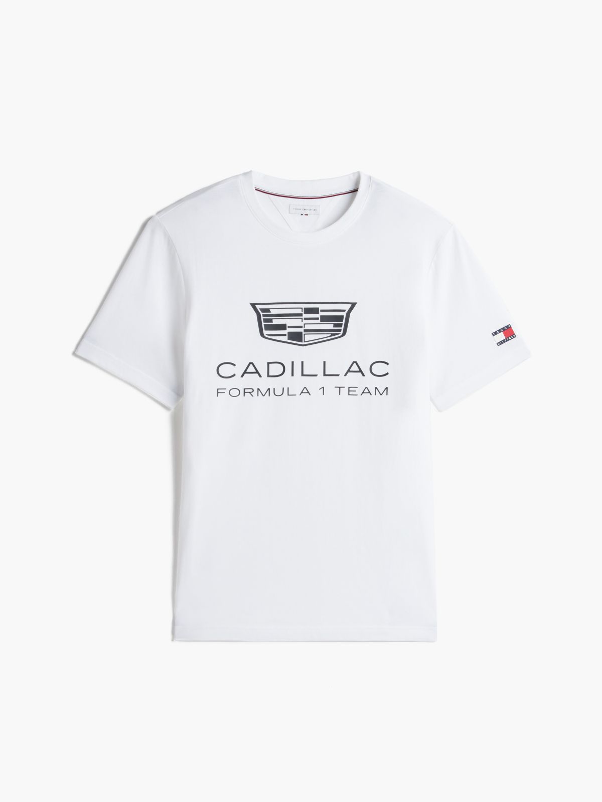 TH x Cadillac Formula 1® Team Shield Logo T-Shirt — White
